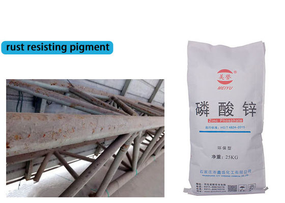 99% High Purity Zinc Phosphate Antirust Powder Pigment Cas 7779-90-0